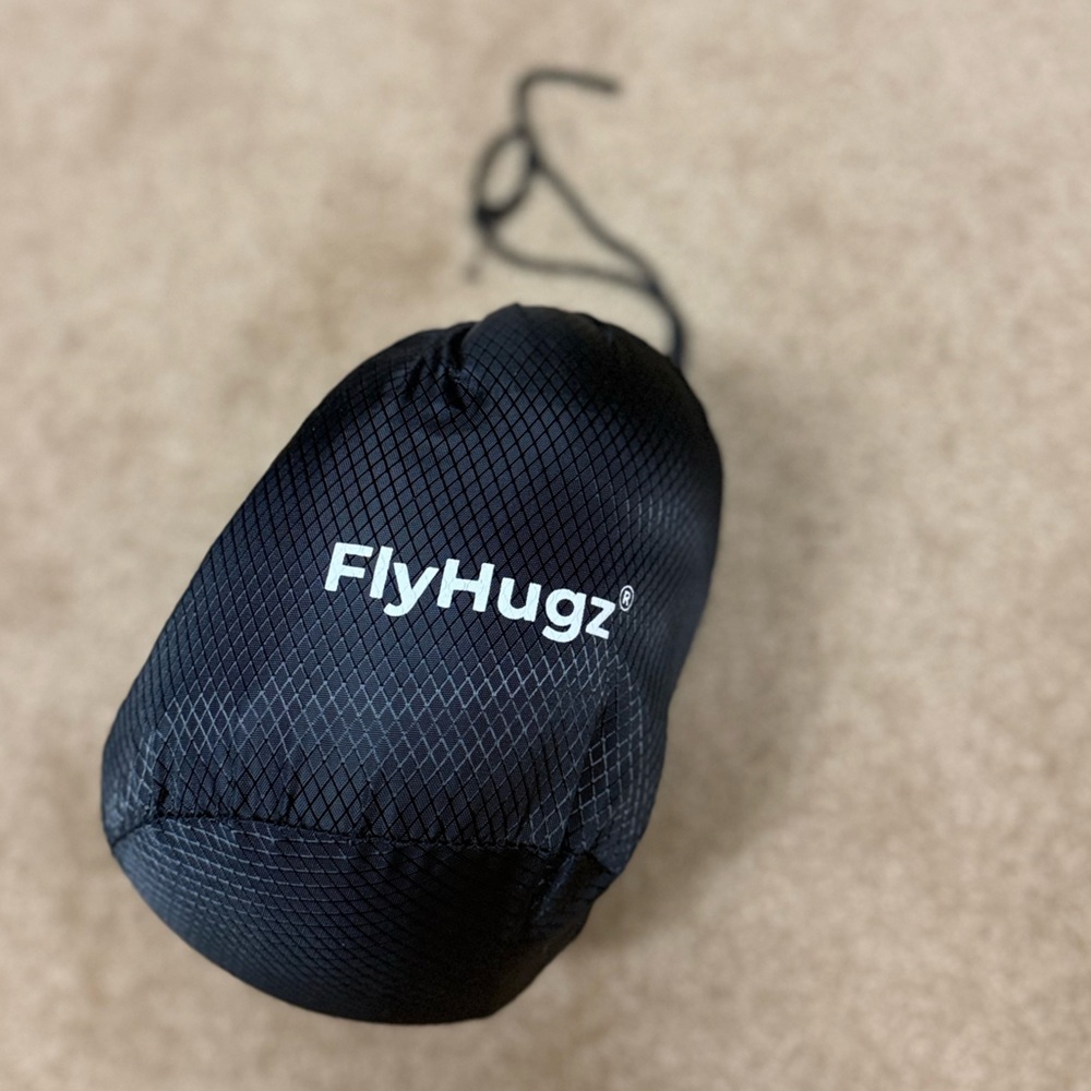 Fly Hugz Gray Travel Neck Pillow - Picture 2 of 6